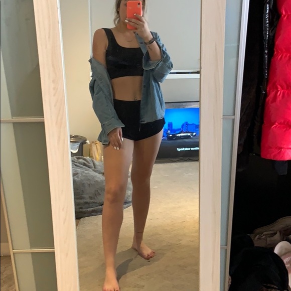 VINTAGE guess Jean shirt - Picture 4 of 5